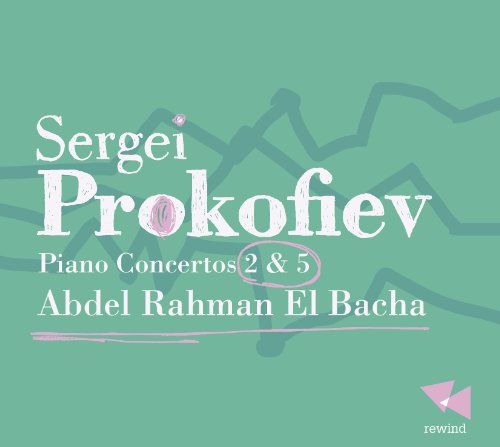 CD cover for Prokofiev piano concertos performed by Abdel Rahman El Bacha.