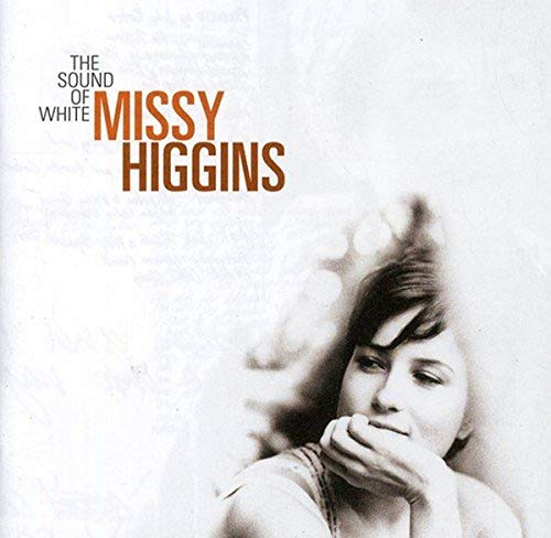 CD cover for Missy Higgins’ “The Sound of White” featuring her portrait.