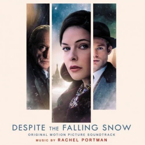 CD cover for “Despite The Falling Snow” featuring Rachel Portman and actors.