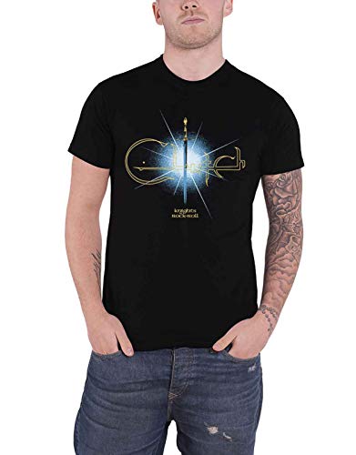 Clutch T Shirt Knights of Rock N Roll Band Logo Official Mens Black XXL