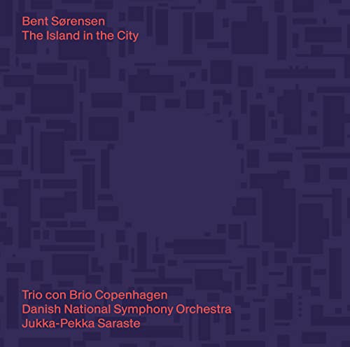 CD cover for Bent Sørensen’s “The Island in the City” album.