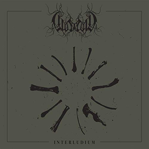 CD case for Coldworld’s “Interludium” album, dark cover, barcode visible.