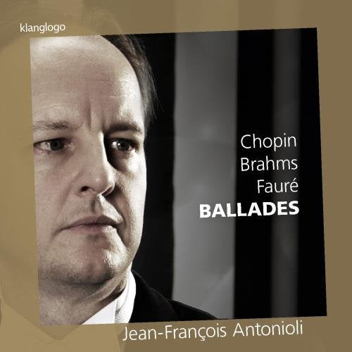CD cover featuring portrait of Jean-François Antonioli and composers’ names.