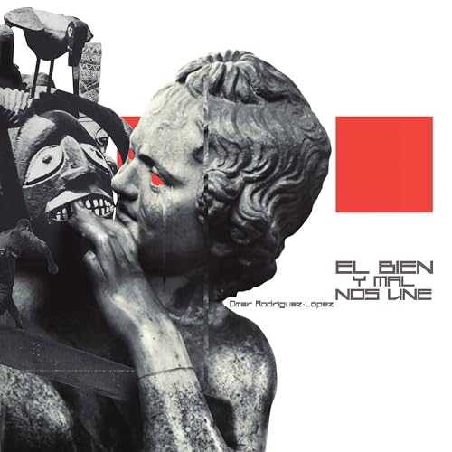 Album cover featuring a classical bust and abstract shapes, with text.