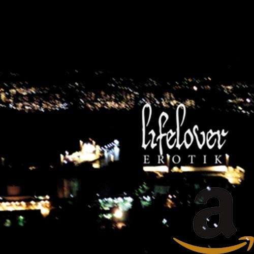 CD cover for Lifelover’s “Erotik” with blurred city lights background.