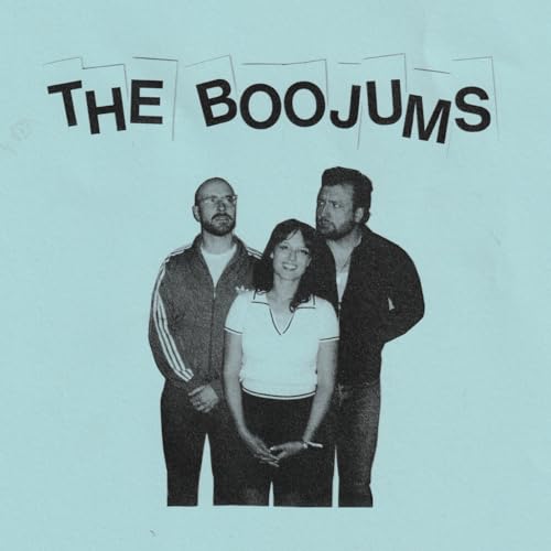 CD cover for The Boojums featuring a black and white photo of three people.