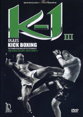 K1 2006 DVD cover: two martial artists in action, black and white.