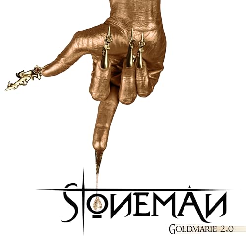 Golden hand with long, pointed nails dripping liquid, album artwork.