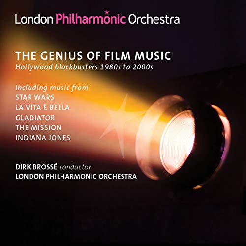 CD cover for “Genius of Film Music Vol. 2” by London Philharmonic Orchestra.