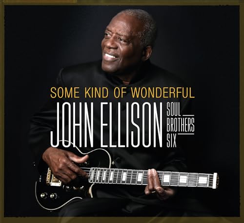 John Ellison holding a guitar, album cover for "Some Kind Of Wonderful".