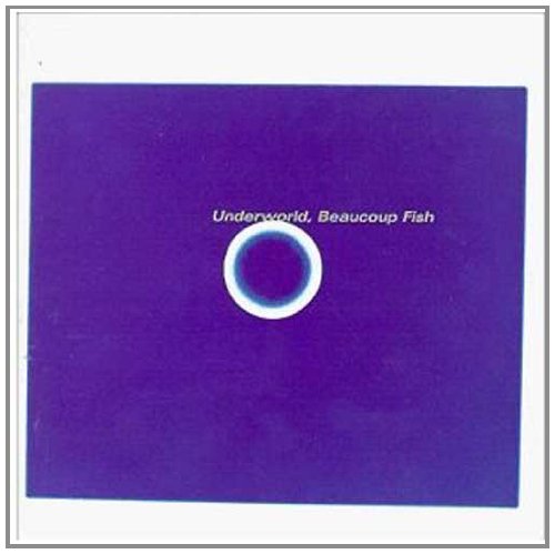 Purple CD cover with a blue and white circular design and text.