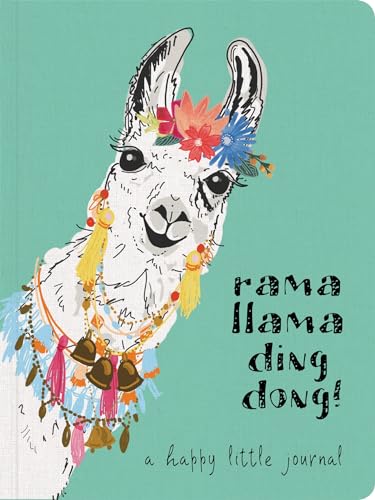 Rama Llama Ding Dong Textured Paperback Journal : A Happy Little Journal