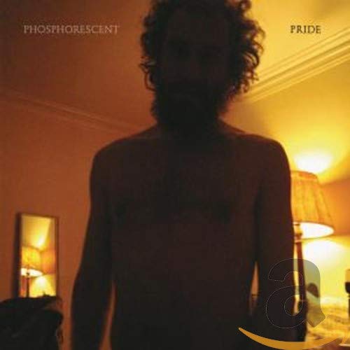 CD cover for Phosphorescent’s “Pride” featuring a silhouetted man.
