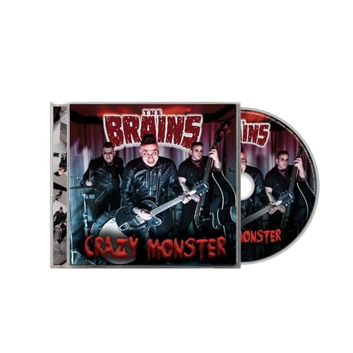 CD cover for The Brainsā āCrazy Monsterā featuring a band photo.