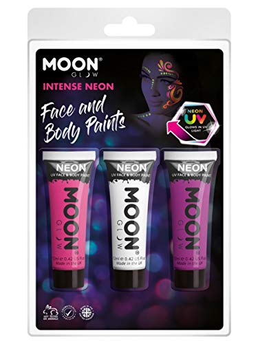 Moon Glow Intense Neon UV Face Paint Hot Pink