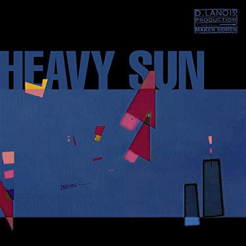 CD cover for Daniel Lanois’ “Heavy Sun” with abstract geometric shapes.
