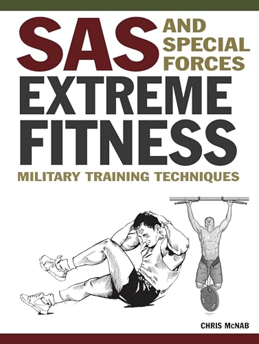 Book cover: "SAS and Special Forces Extreme Fitness" with fitness illustration.