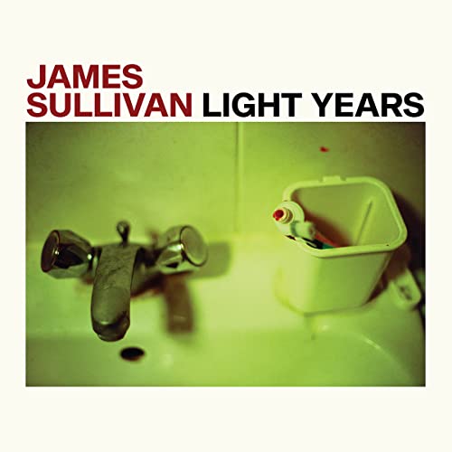 CD cover for James Sullivan’s “Light Years” featuring a bathroom sink.