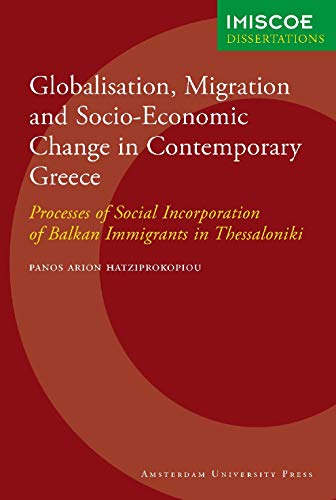 Book cover: "Globalisation, Migration..." with red and white design.