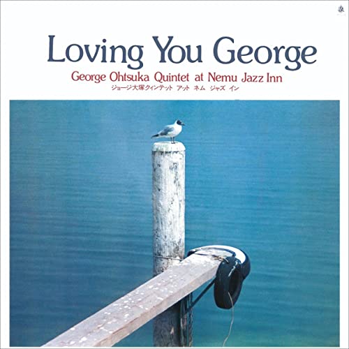 CD cover: seagull on a post over blue water, text “Loving You George”.