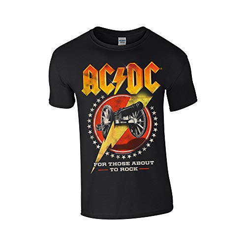 AC/DC for Those About to Rock New T-Shirt Black