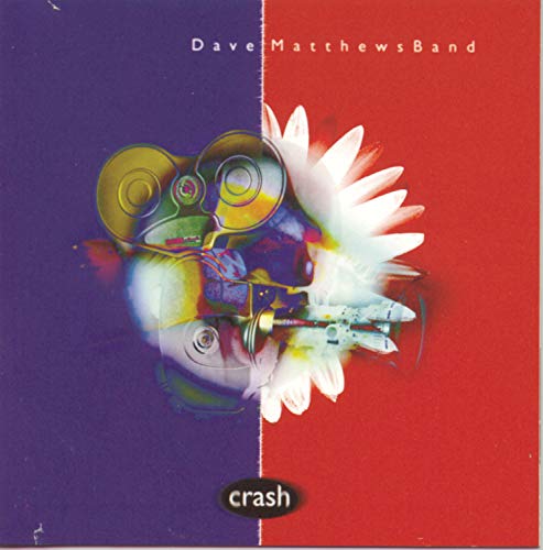 CD cover for Dave Matthews Band’s “Crash” with abstract imagery.