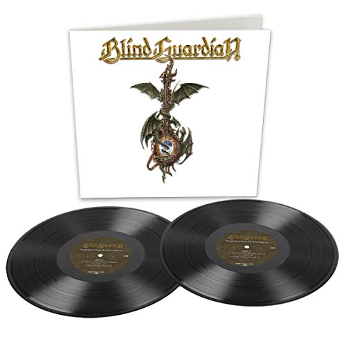 Blind Guardian vinyl record: two black discs with ornate cover art.