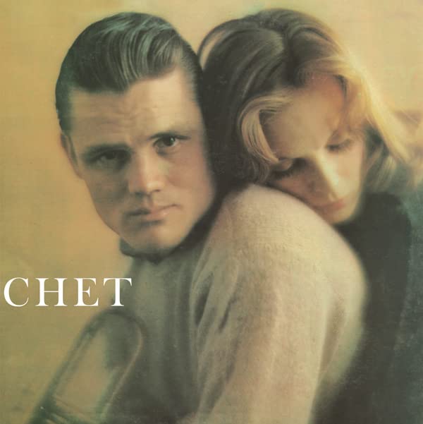 Album cover for "Chet" featuring a man and woman in embrace.