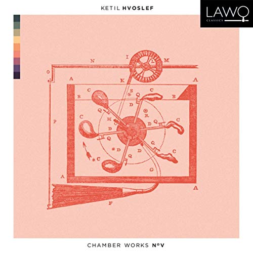 CD cover: pink background with red mechanical diagram and text.