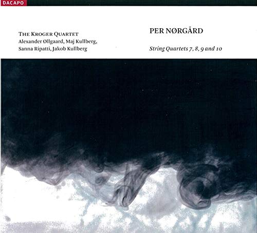 CD cover for Per Nørgård string quartets by the Kroger Quartet.