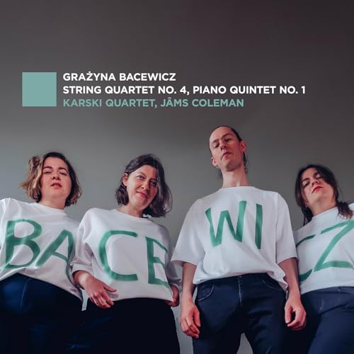 CD cover featuring four people in white shirts with green lettering.