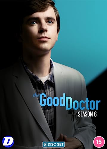 DVD cover for "The Good Doctor" Season 6, featuring Freddie Highmore.