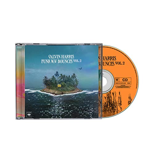 Calvin Harris “Funk Wav Bounces Vol. 2” CD case and disc.