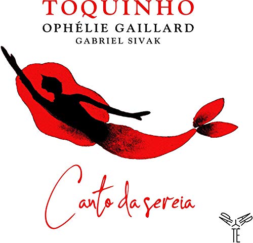 Red silhouette of a mermaid above album title "Canto da Sereia".