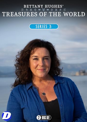 DVD cover featuring Bettany Hughes with the title Treasures of the World Series 3.