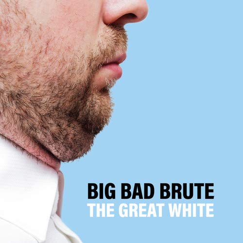 CD cover: close-up of a bearded man’s profile against a blue background.