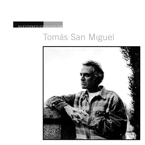 CD cover featuring black and white portrait of Tomás San Miguel.