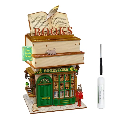 Time Bookstore - BookNook 3D Puzzle