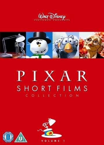 Pixar Shorts Collection DVD cover with characters from various films.