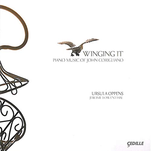 CD cover: a stylized bird silhouette above text, dark background.