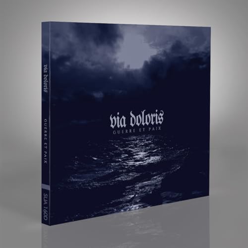 CD case for Via Doloris’ “Guerre Et Paix” with dark, stormy imagery.
