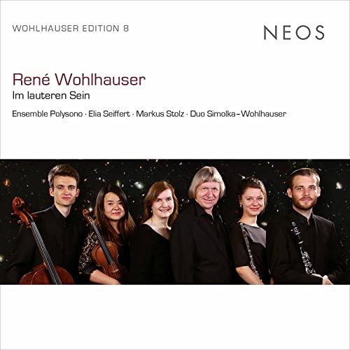CD cover for René Wohlhauser’s “Im Lauteren Sein” featuring musicians.