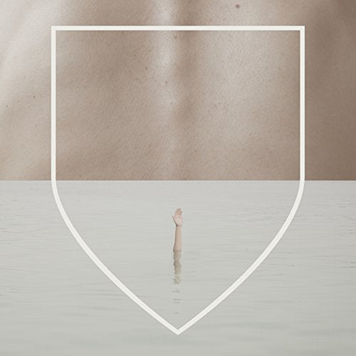 Album cover: back view with raised arm partially submerged in water.