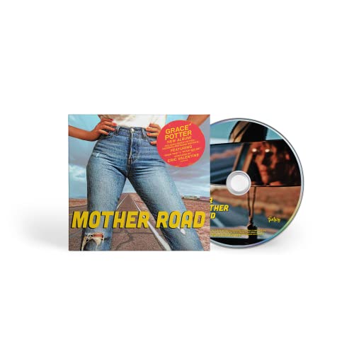 Grace Potter’s “Mother Road” CD with cover art of a woman in jeans.
