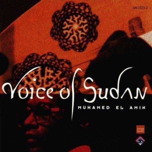 CD cover for Muhamed El Amin’s “Voice of Sudan” featuring a portrait.