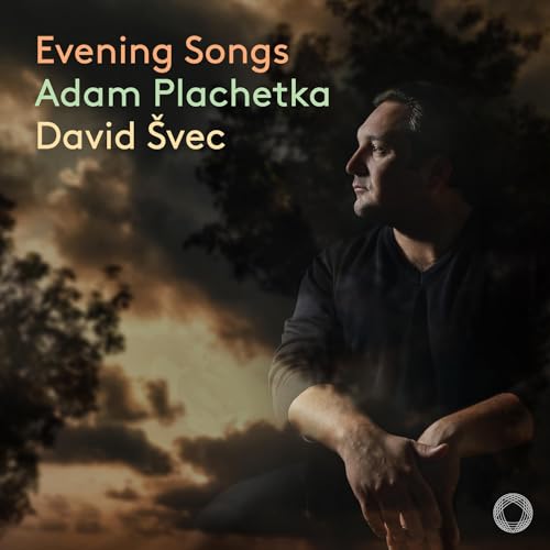 CD cover for "Evening Songs" by Adam Plachetka and David Švec.