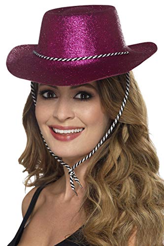 Smiffys 21882 Cowboy Glitter Hat (One Size)
