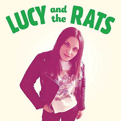 CD cover featuring a woman with long hair in a leather jacket.
