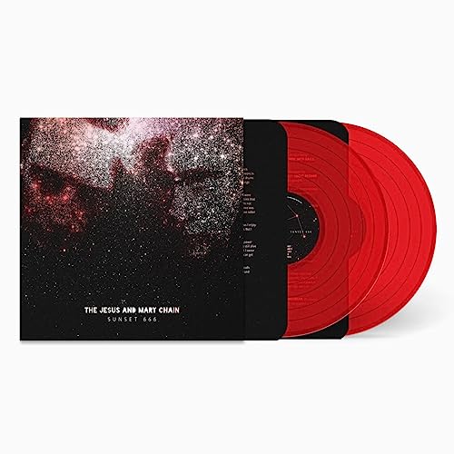 Jesus and Mary Chain "Sunset 666" double red vinyl record set.