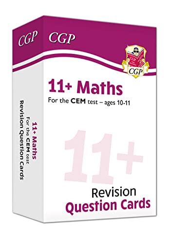 New 11+ CEM Maths Revision Question Cards - Ages 10-11: unbeatable practice for the 2022 tests (CGP 11+ CEM)